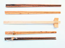 Load image into Gallery viewer, Japanese & Chinese Handmade Wooden Chopsticks