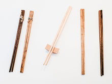 Load image into Gallery viewer, Japanese & Chinese Handmade Wooden Chopsticks