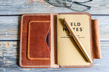 Load image into Gallery viewer, MPG Sierra Italian leather Deluxe Field Notes Cover