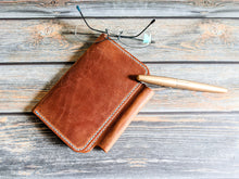 Load image into Gallery viewer, MPG Sierra Italian leather Deluxe Field Notes Cover