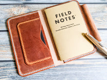 Load image into Gallery viewer, MPG Sierra Italian leather Deluxe Field Notes Cover