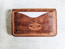 Load image into Gallery viewer, Sedona Italian Leather 3 Pocket Bifold Card Wallet