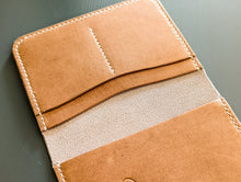 Load image into Gallery viewer, Horween Natural Dublin Leather Passport Cover