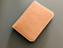 Load image into Gallery viewer, Horween Natural Dublin Leather Passport Cover