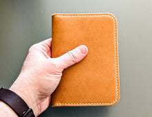 Load image into Gallery viewer, Horween Natural Dublin Leather Passport Cover