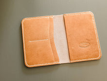 Load image into Gallery viewer, Horween Natural Dublin Leather Passport Cover