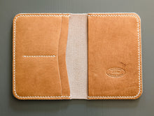 Load image into Gallery viewer, Horween Natural Dublin Leather Passport Cover