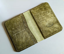 Load image into Gallery viewer, Olive Badalassi Carlo Italian Leather Passport Cover