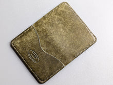 Load image into Gallery viewer, Olive Pueblo Italian Leather 3 Pocket Bifold Card Wallet