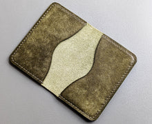 Load image into Gallery viewer, Olive Pueblo Italian Leather 3 Pocket Bifold Card Wallet