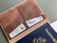 Load image into Gallery viewer, Sedona Italian Leather Passport and Papers Cover