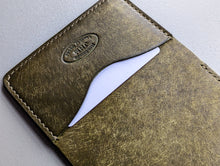 Load image into Gallery viewer, Olive Pueblo Italian Leather 3 Pocket Bifold Card Wallet