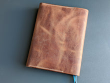 Load image into Gallery viewer, Sedona Italian Leather A5 Leather notebook Cover