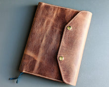 Load image into Gallery viewer, Sedona Italian Leather A5 Leather notebook Cover