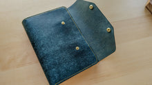 Load image into Gallery viewer, Ortensia Blue Badalassi Carlo A5 Leather notebook Cover