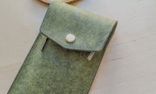Load image into Gallery viewer, Olive Handmade Badalassi Carlo Italian Leather Pen/Pencil Case