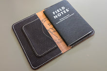 Load image into Gallery viewer, Signature Line: Metta Catharina Natural or Black Field Notes Cover