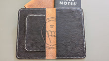 Load image into Gallery viewer, Signature Line: Metta Catharina Natural or Black Field Notes Cover