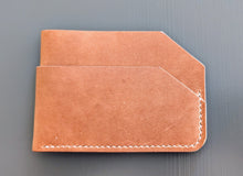 Load image into Gallery viewer, Horween Natural Dublin Leather Slim Wallet