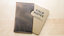 Load image into Gallery viewer, Vintage Distressed Leather EDC Field Notes or Passport Sleeve