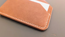 Load image into Gallery viewer, Horween Natural Dublin Leather Slim Wallet