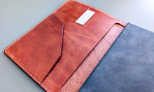 Load image into Gallery viewer, Wickett & Craig Buck Brown Folio A5 Leather notebook Cover