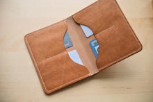 Load image into Gallery viewer, Horween Natural Dublin Travel Wallet #101