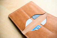 Load image into Gallery viewer, Horween Natural Dublin Travel Wallet #101