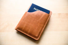 Load image into Gallery viewer, Horween Natural Dublin Travel Wallet #101