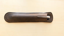 Load image into Gallery viewer, Dark Crazy Horse Leather Pen Slip