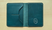 Load image into Gallery viewer, Handmade Ortensia Minerva Badalassi Carlo Italian Leather Passport Cover