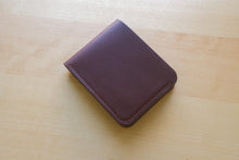 Load image into Gallery viewer, Hand Sewn Dark Brown Badalassi Carlo Italian Leather Bifold Wallet