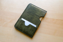 Load image into Gallery viewer, Olive Badalassi Carlo Leather Passport/ Field Notes Sleeve