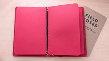 Load image into Gallery viewer, Red Buttero A5 Trifold and Bifold Pocket & Passport Size Travel Journals