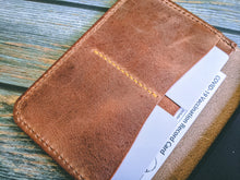 Load image into Gallery viewer, Sierra Italian Leather Passport Cover
