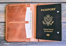 Load image into Gallery viewer, Sierra Italian Leather Passport Cover
