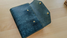 Load image into Gallery viewer, Ortensia Blue Badalassi Carlo A5 Leather notebook Cover

