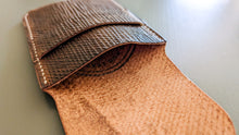 Load image into Gallery viewer, Brown Metta Catharina Horse Leather Flap Wallet
