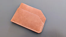 Load image into Gallery viewer, Horween Natural Dublin Leather Slim Wallet
