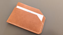 Load image into Gallery viewer, Horween Natural Dublin Leather Slim Wallet
