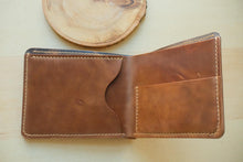 Load image into Gallery viewer, Marbled Shell Bifold Wallet #103
