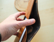 Load image into Gallery viewer, Marbled Shell Bifold Wallet #103
