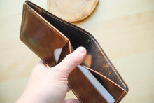 Load image into Gallery viewer, Marbled Shell Bifold Wallet #103
