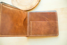 Load image into Gallery viewer, Marbled Shell Bifold Wallet #103
