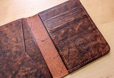 Badalassi Carlo Habana Tobacco Color Vertical Wallet