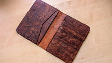 Load image into Gallery viewer, Badalassi Carlo Habana Tobacco Color Vertical Wallet
