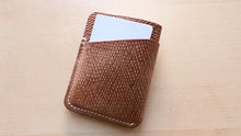Load image into Gallery viewer, Natural Metta Catharina Shell Cordovan 3 Pocket Wallet
