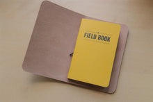 Load image into Gallery viewer, Handmade Vintage Leather Travel Notebooks: A5 Trifold/Bifold, Passport, and Field Notes Size
