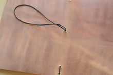 Load image into Gallery viewer, Handmade Vintage Leather Travel Notebooks: A5 Trifold/Bifold, Passport, and Field Notes Size
