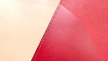Load image into Gallery viewer, Red Buttero A5 Trifold and Bifold Pocket &amp; Passport Size Travel Journals
